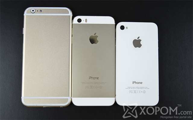iPhone 6 гар утасны талаарх цуурхлуудыг гэрэл зурагт харуулсан нь 3