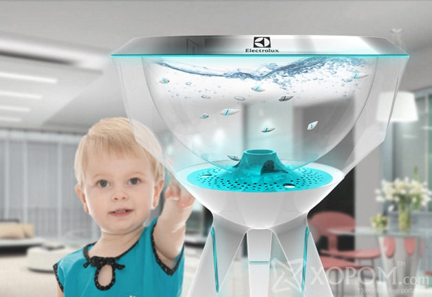 Савангийн шаардлагагүйгээр "Робот загас" ашиглан хувцас угаадаг угаалгын машин 9