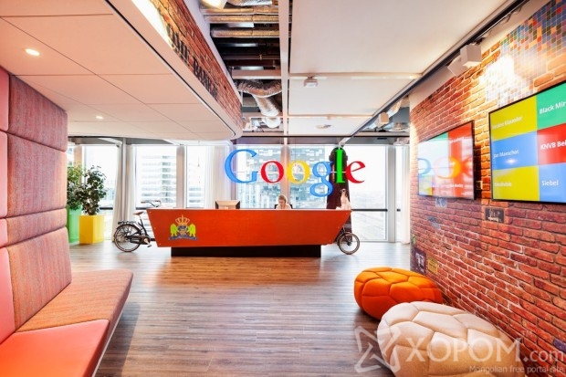 Google компаний Амстердам дахь албан байрны дотоод тохижилт 1