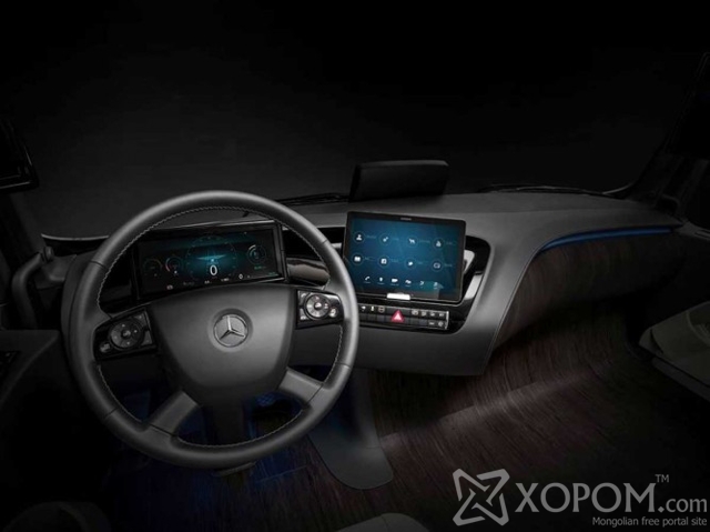 Ачааны машины ирээдүйг харуулсан Mercedes-Benz-ийн концепци загвар 6