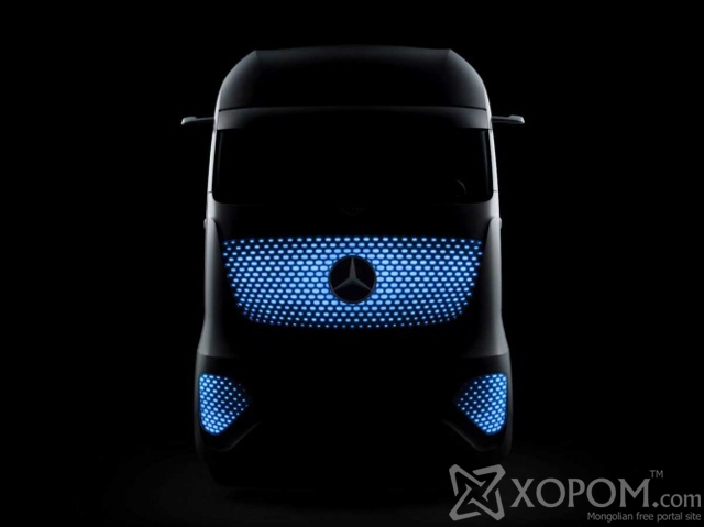 Ачааны машины ирээдүйг харуулсан Mercedes-Benz-ийн концепци загвар 8