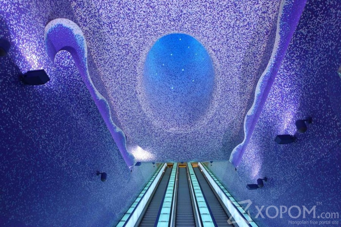 Дэлхийн хамгийн гоёмсог метроны буудлууд 9