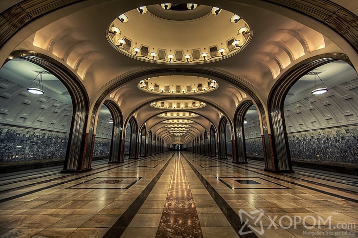 Дэлхийн хамгийн гоёмсог метроны буудлууд 11