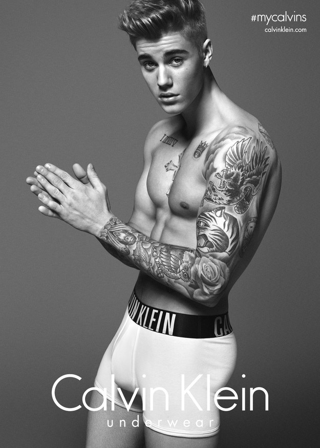 Calvin Klein-ий шинэ сурталчилгаанд тоглосон Justin Bieber-ийн GIF зургууд 1