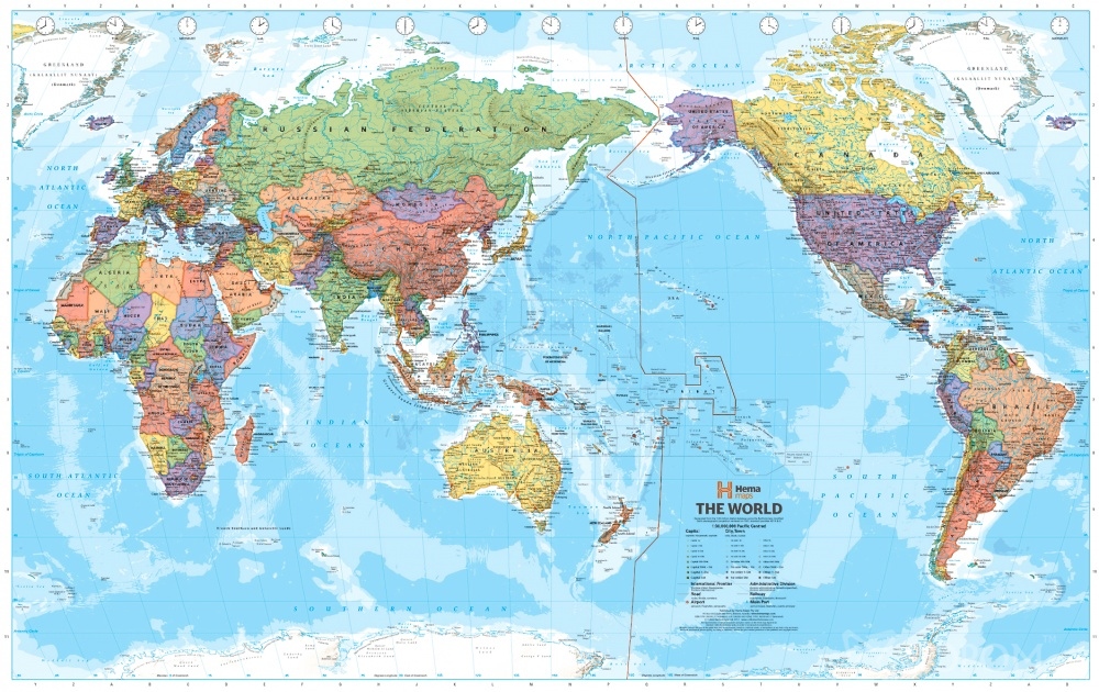 Дэлхийн газрын зургийг улс орон бүр өөр өөрөөр зурдаг 4