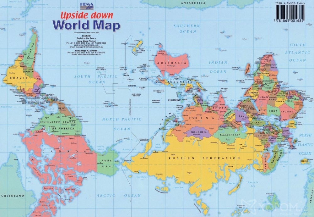 Дэлхийн газрын зургийг улс орон бүр өөр өөрөөр зурдаг 5