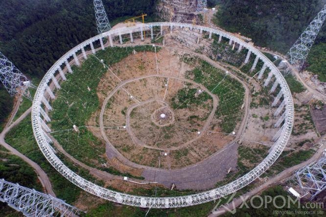 Хятад дэлхийн хамгийн том телескоп босгож байна 3