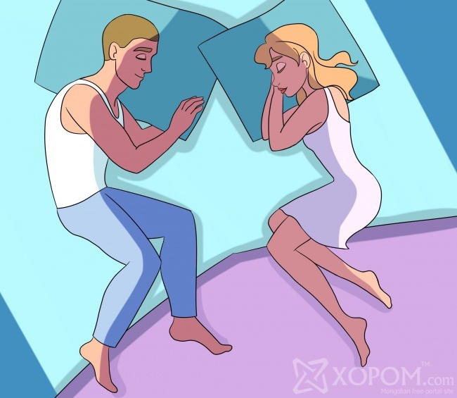 Хосуудын харилцааг унтдаг байрлалаар нь тодорхойлъё 3
